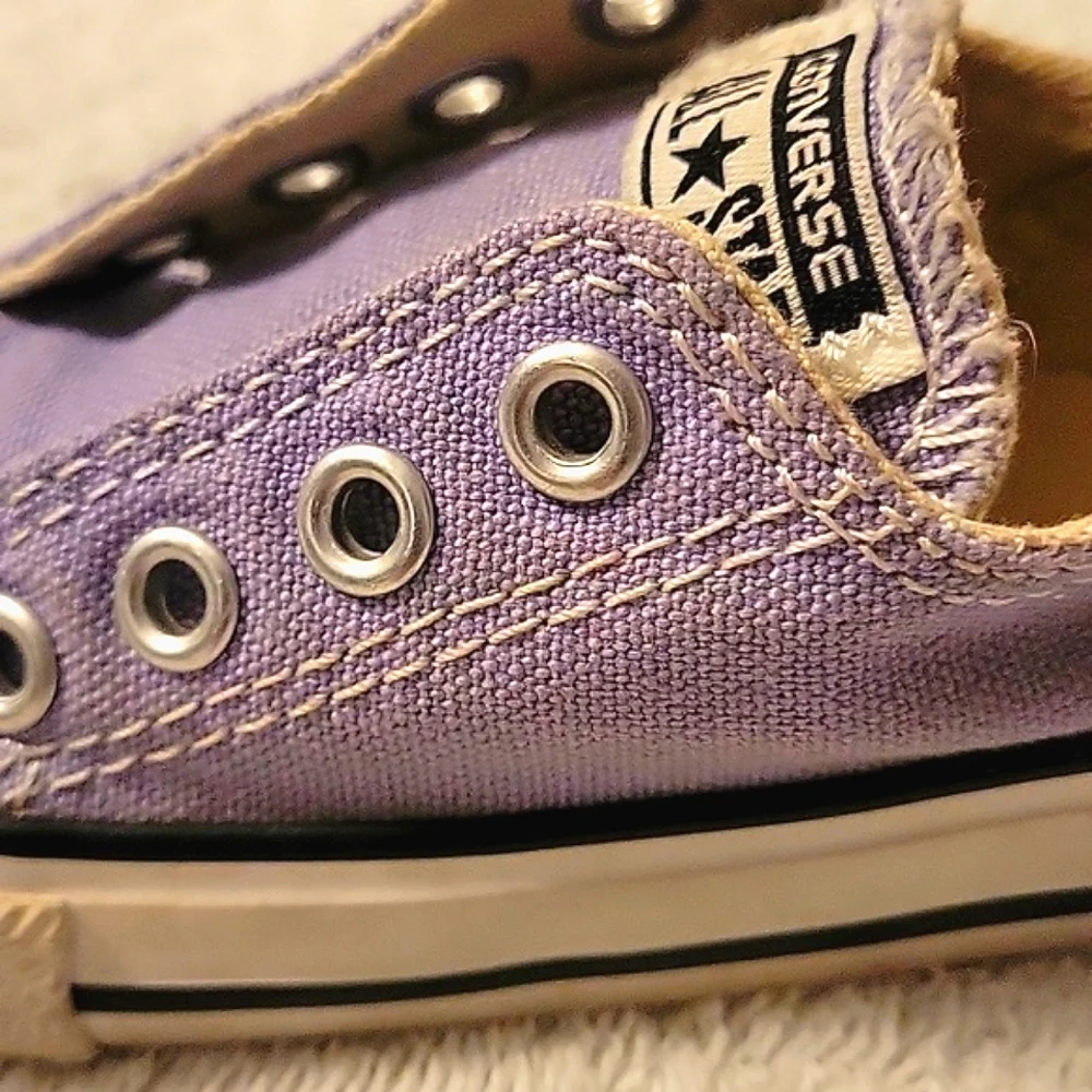 Converse Chuck Taylor All Star Ox Low Top Canvas Unisex Sneakers - Pale Amethyst